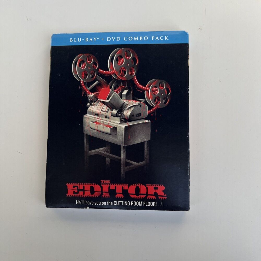 The Editor (Blu-ray DVD Combo, 2014) New Sealed